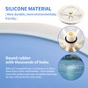 MEISHUNDA Pond & Lake Aeration Accessories, Stainless Steel Chassis, Silicone