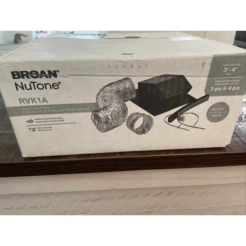 Broan-NuTone New Broan Nutone RVK1A ROOF DUCTING Inst. KIT For