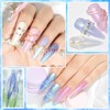 MIZHSE Clear Solid Builder Gel For Nails 30g, Hard Gel