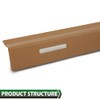 GRAND ORANGE Upper Dash Top Cover Defrost Vent Bezel Trim
