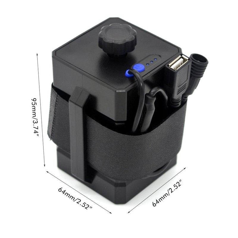 16V Input 5V Output Battery Box 4 x 26650 Battery