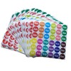 1800 Monthly Color Coding Labels, 12 Months of The Year