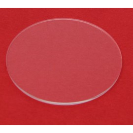 anbcollectibles 3.5" Diameter Clear Laser Cut Acrylic Circles 1/8" thick - 25 pack