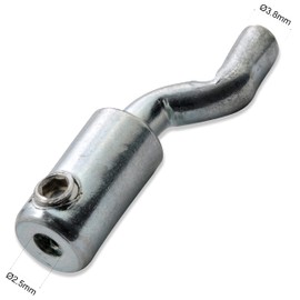 Easyboost Screw Nipple Z for Throttle Grip Gas Cable Carburettor for Lawn Mower Brush Cutter Garden Tiller Garden Mower (2 Screw Nipples)