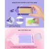 ForeverYoung Crystalline Diamond Art Trays with Lids Diamond Painting Accessories,