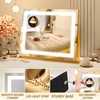 ROLOVE Vanity Mirror with Lights 22"x18", Lighted Makeup Mirror with
