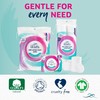 Lil-Lets Cotton Wool Round Pads, 200 Count, Certified Organic, 100%