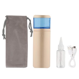 Portable Gold Nano Spray Face Moisturizing Hydrating Steamer Facial Humidifier