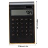 Omabeta LCD Display Desk Calculators Plastic 10 Digits Ergonomic Solar