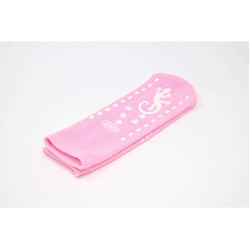 GBM Geckos - Double Tread Non-Slip Safety Socks 2-PACK (Pink,
