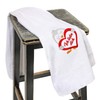 Abc Casa “ Ich Liebe Dich” [German Text] Hand Towel,