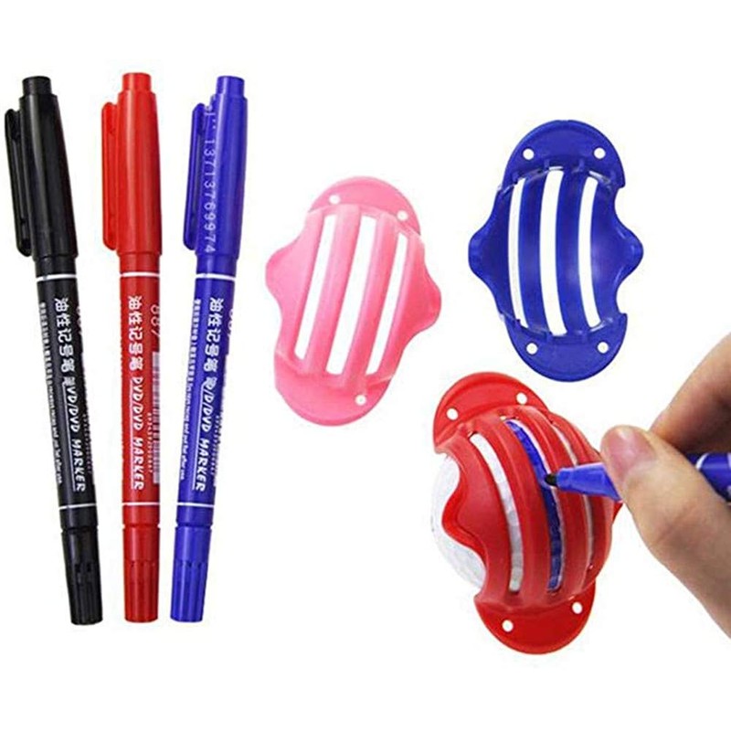 Cheeroyal Golf Ball Marker Drawing Tool Sign Line Alignment Practice