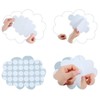 16 Pack 3D Cloud Ceiling Decorations - Hanging for Ceiling