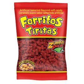 Zumba Pica Forritos Tiritas 12.3 oz (350 gr) - Tamarindo Mexican Candy - Tamarind Candy - Tamarind Sticks - Tamarindo Candy - Dulce de Tamarindo