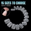 TOMICCA Artificial Nail Tips for Gel Nails Gel Nails Coffin