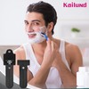 Kailund Razor Travel Case, PU Leather Safety Razor Case for