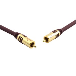 Oehlbach NF - sub-woofer cable Pourpre