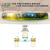 10L0L Golf Cart Rear View Mirror for Yamaha EZGO Club