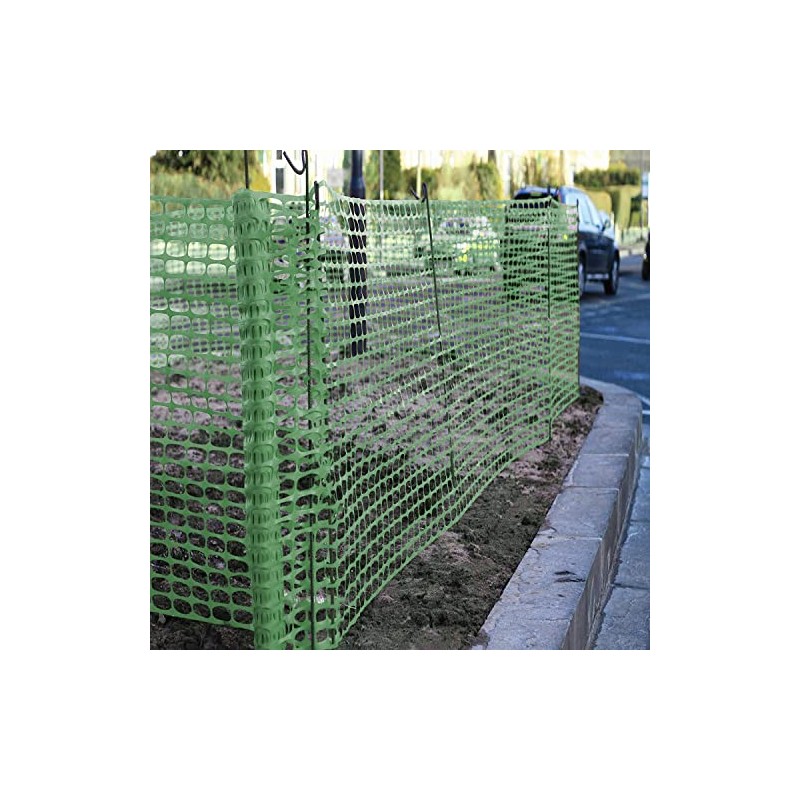 Electriduct Plastic Garden Fencing 150 Feet Green Netting Barrier Safety