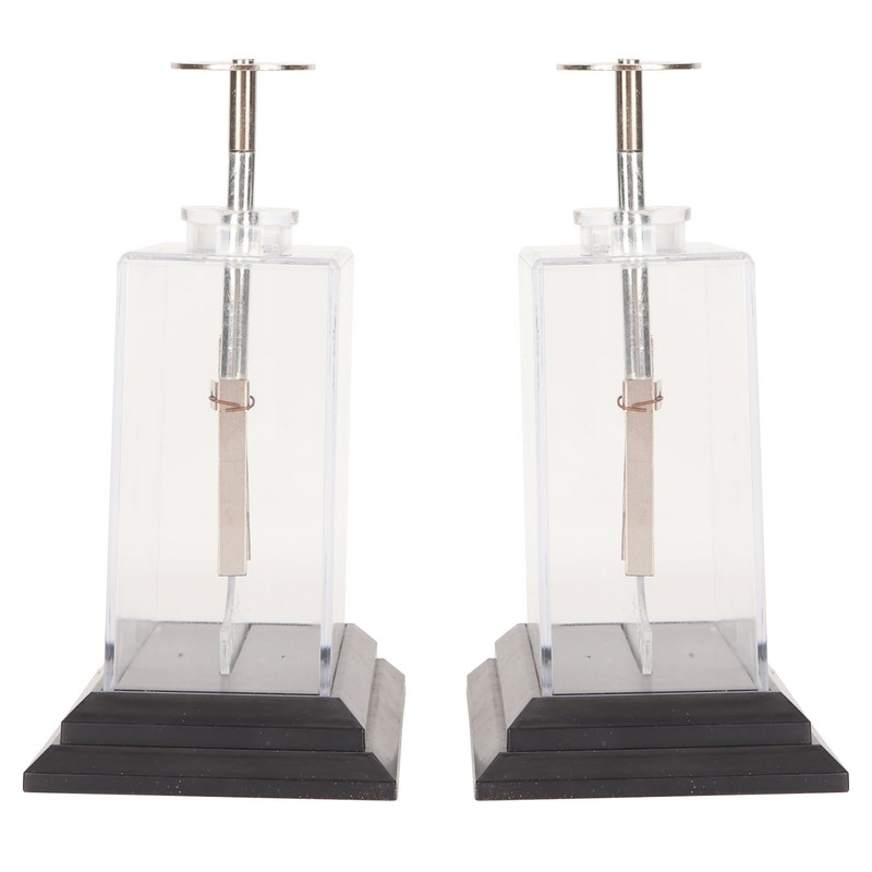 Foil Electroscope Compact Structure High Sensitity Precise Scale Physics Electrometer