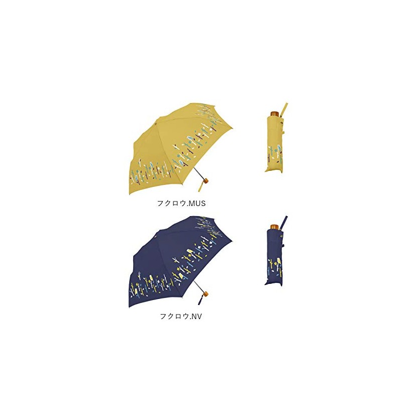 S21001 Folding Umbrella, 21.7 inches (55 cm), Wind Resistant Mini,