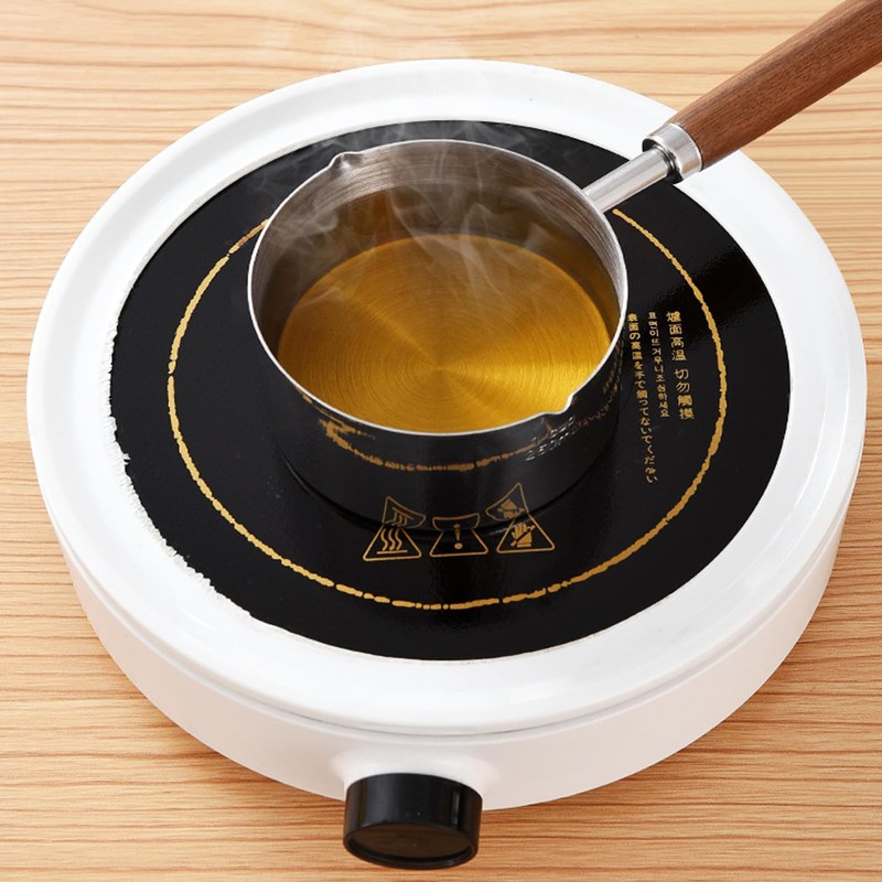 BinaryABC Mini Sauce Pan Cooking Pot Chocolate Melting Pot,Stainless Steel