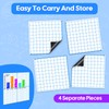 Laffunz Giant Magnetic XY Coordinate Grid Paper Dry Erase Large