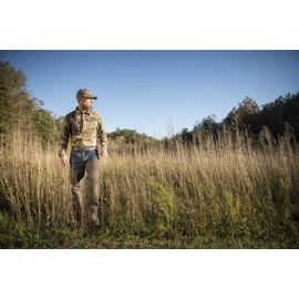 ATG by Wrangler Men's Upland Pant, Denim/turkish Coffee, 42W x 32L