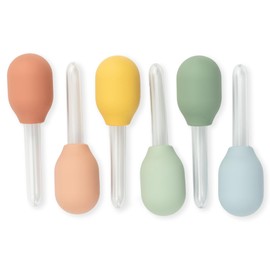 Inspire My Play 6 x Pastel Liquid Droppers For Kids Crafts - Sensory Play Pipettes for Kids - Sensory Play Toys and Accessories