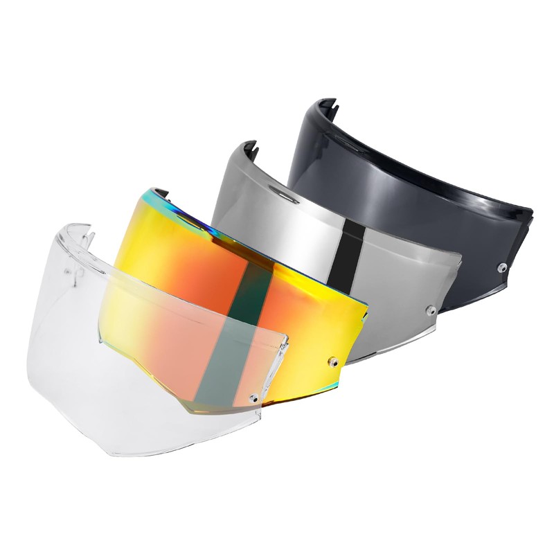 JQF Gear Advant X Visor Shield, Outer Face Shield for