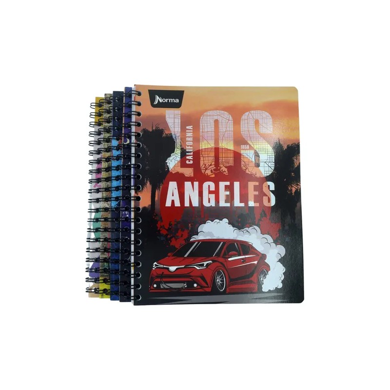 Libreta Profesional Norma Basic 100 Hojas Rayas 5 Piezas Color