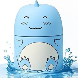 Toilet Bowl Cleaner, Cute Dinosaur-Shaped, Long-Lasting & Automatic，Ocean, Jasmine, Peach Scent，Easy to Use - Color: BlueX1