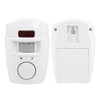Wireless PIR Motion Sensor Detector Security Alarm System Remote Controls