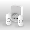 Honeywell 150m Wireless Plug-in Front Door/Back Door Doorbell kit