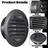 Soffit Vents Cover 4" Air Vent Round Vent Cover Exhaust
