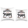 Baseball Mom Essentials Print Accessories Throw Pillow