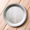 Disposable Paper Plates, Aluminum Plates, Pack of 10, 9.1 inches