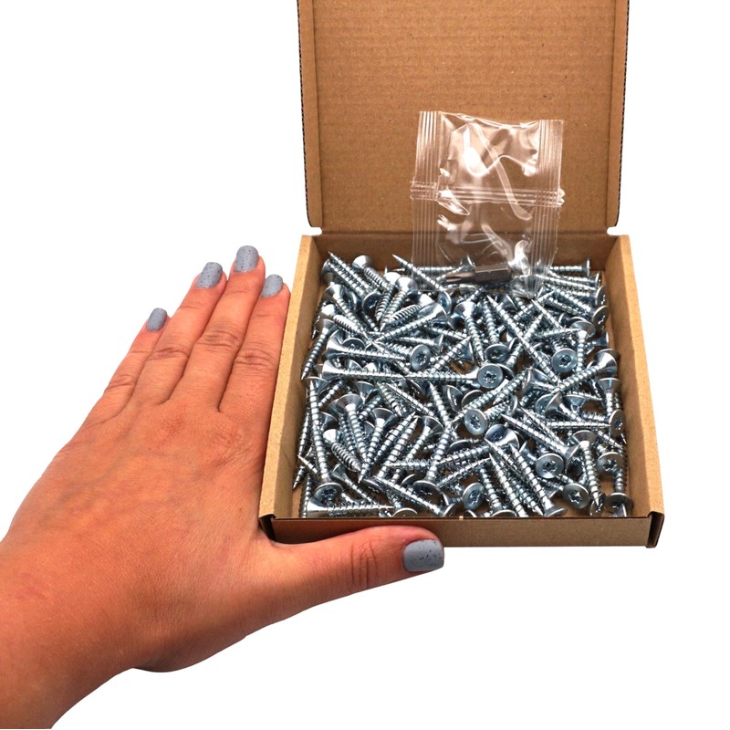 SKIR'CO (Pack of 150) 5.0 x 30mm Galvanised Steel Wood