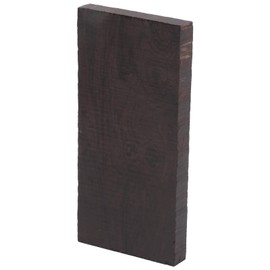 Eujgoov Black Ebony Lumber Blank DIY Craft Wooden Handle Musical Instruments Accessories (120 x 60 x 10 mm)
