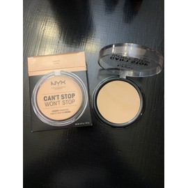 NYX Can't Stop Won't Stop Powder Foundation Finish Natural Full Coverage