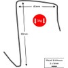 Brilliant Feet ODH45 - Over Door Hooks - Use with