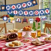2 Pcs Happy Birthday Baseball Banner Baseball Party Decorations