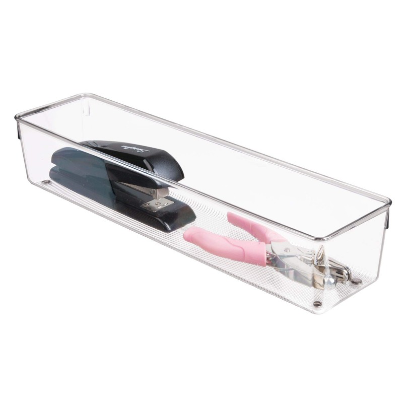 iDesign Linus Kitchen Drawer Organizer for Silverware, Spatulas, Cutlery, Gadgets,