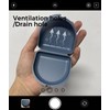 HEMILAB Retainer Case, Compatible with Invisalign, Blue