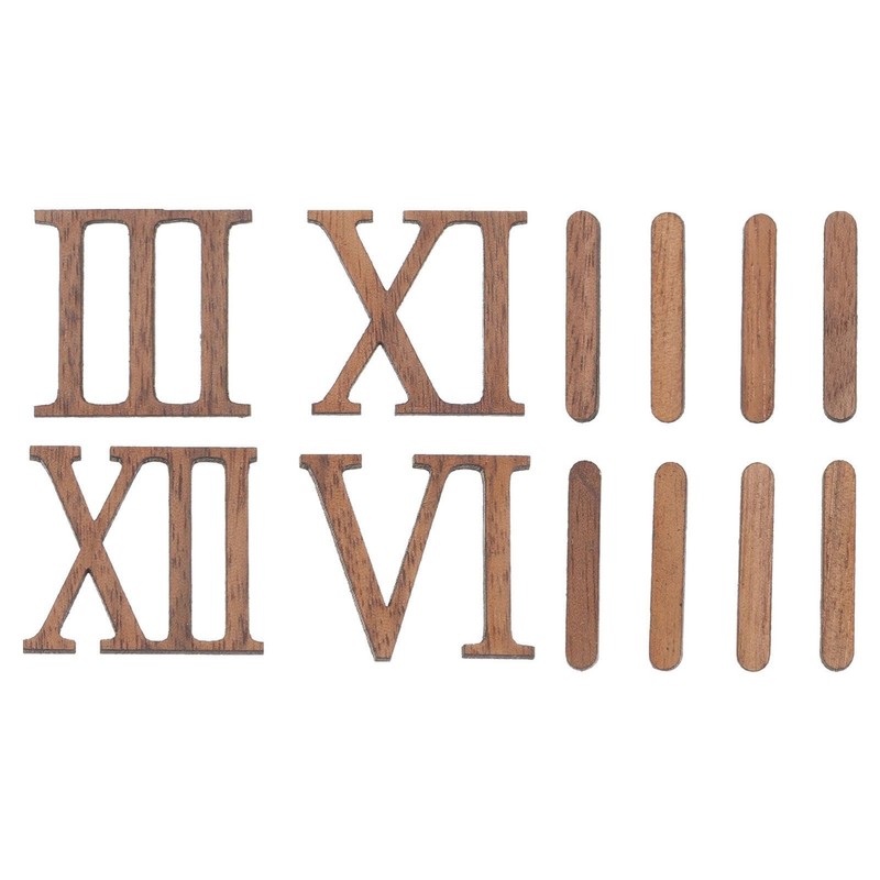 OSALADI Clock Numbers Roman Clock Numerals, 3D DIY Wall Clock