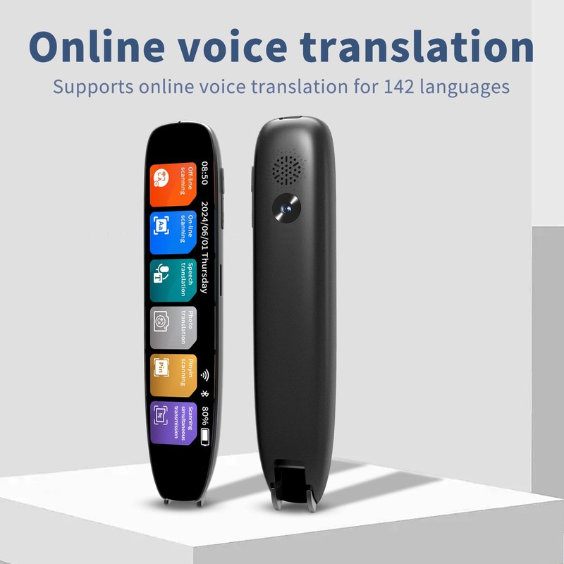 Scan Translator Pen, Dyslexia Tools, Language Translator Device, Text to