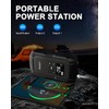 7000A Jump Starter with Air Compressor (All Gas/10.0L Diesel), 12V