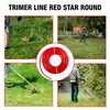 MYPURECORE Strimmer Line Red Star – 2.4 mm x 15