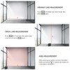 3-in-1 Laser Tape Measure Multifunctional Digital Display Cross Line Laser
