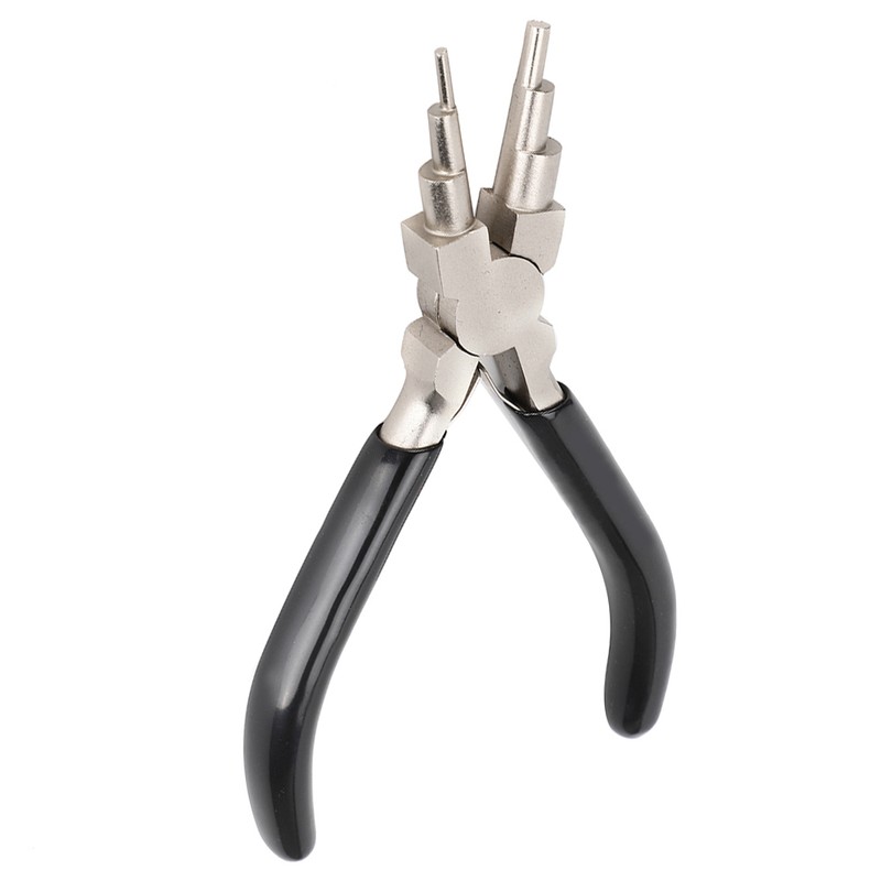 Circlip Pliers 6-Section Round Nose Snap Ring Plier Hand Made